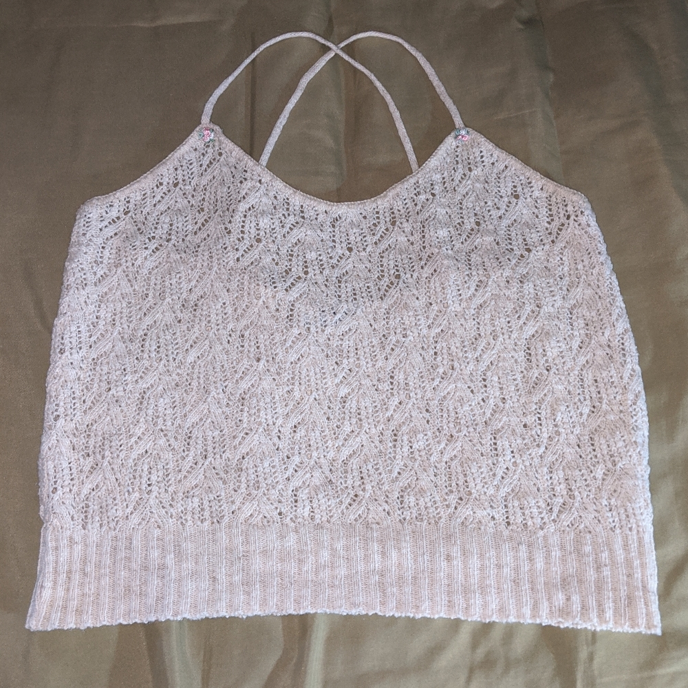 Vintage Crochet Crop Top